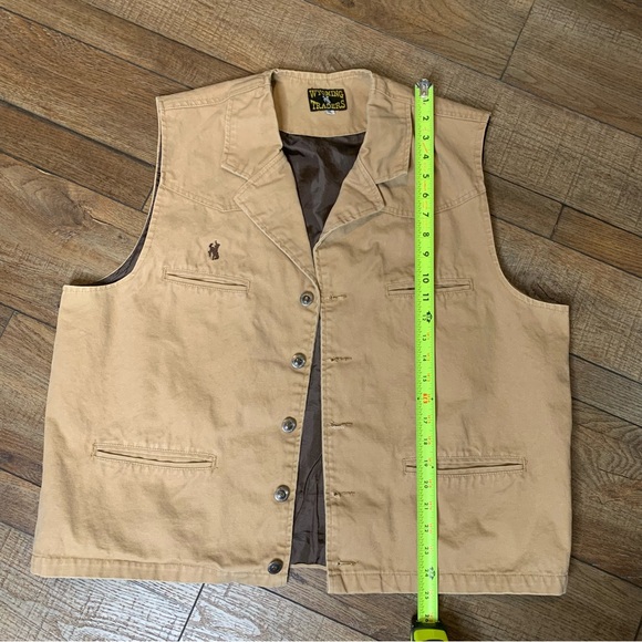 Wyoming Traders Bronco Canvas Vest - Picture 6 of 7